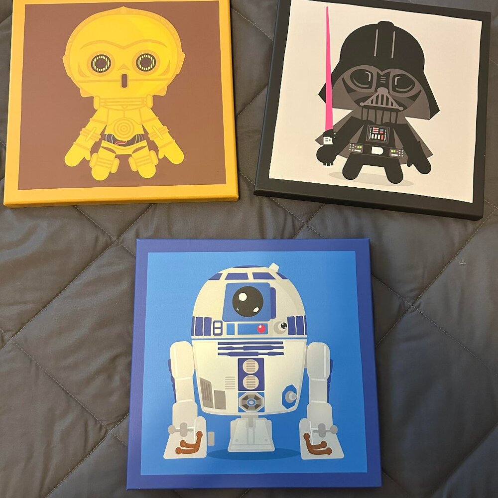 Star Wars Canvas Art Bundle